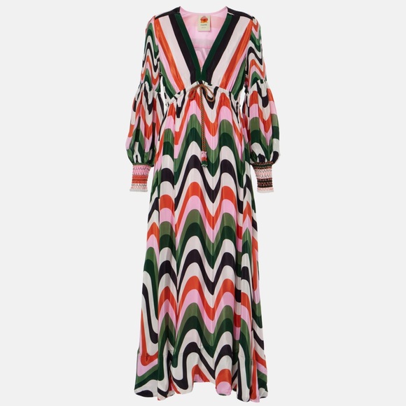 FARM Rio Dresses & Skirts - Farm Rio Gradient Printed Maxi Dress